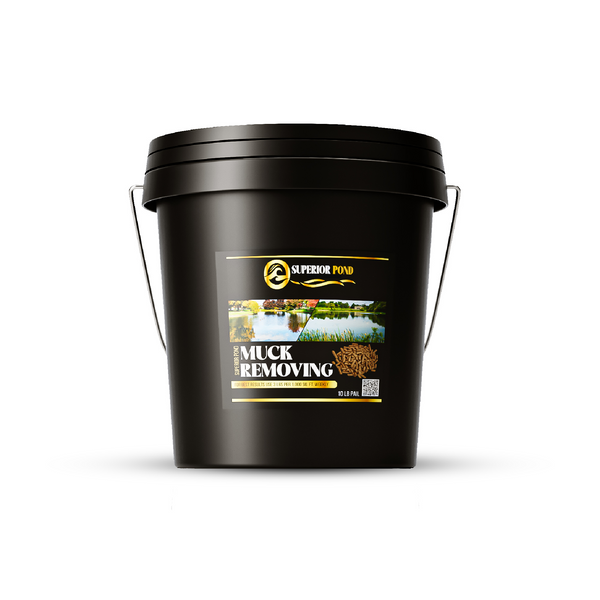 Superior Pond: Muck Reducer | Lake & Pond Sludge Pellets | 5LBS | 10LBS
