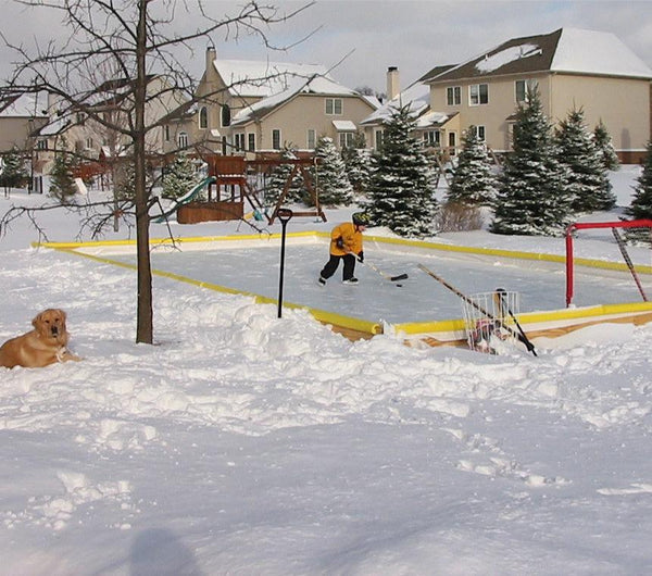 Best Backyard Ice Rink Kit | NiceRink Rink-In-A-Box – Midwest Ponds