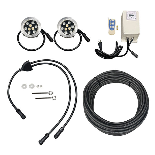 EasyPro AquaShine Pro RGBW LED Fountain Light Kit