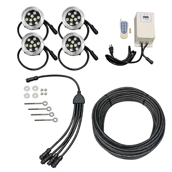 EasyPro AquaShine Pro RGBW LED Fountain Light Kit