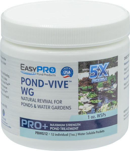 EasyPro: Pond-Vive WG, one water soluble packets