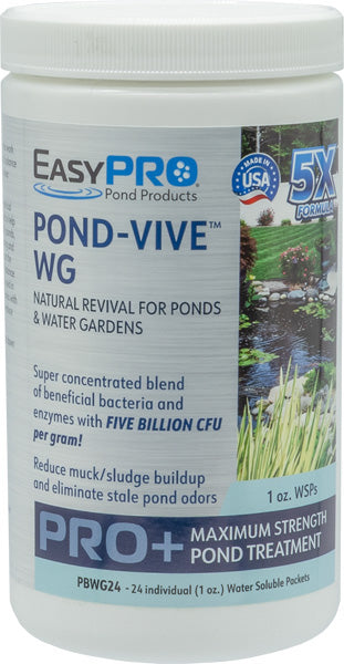 EasyPro: Pond-Vive WG, one water soluble packets