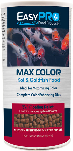 EasyPro: Platinum Koi & Goldfish Food | Max Color | Available in 3 sizes