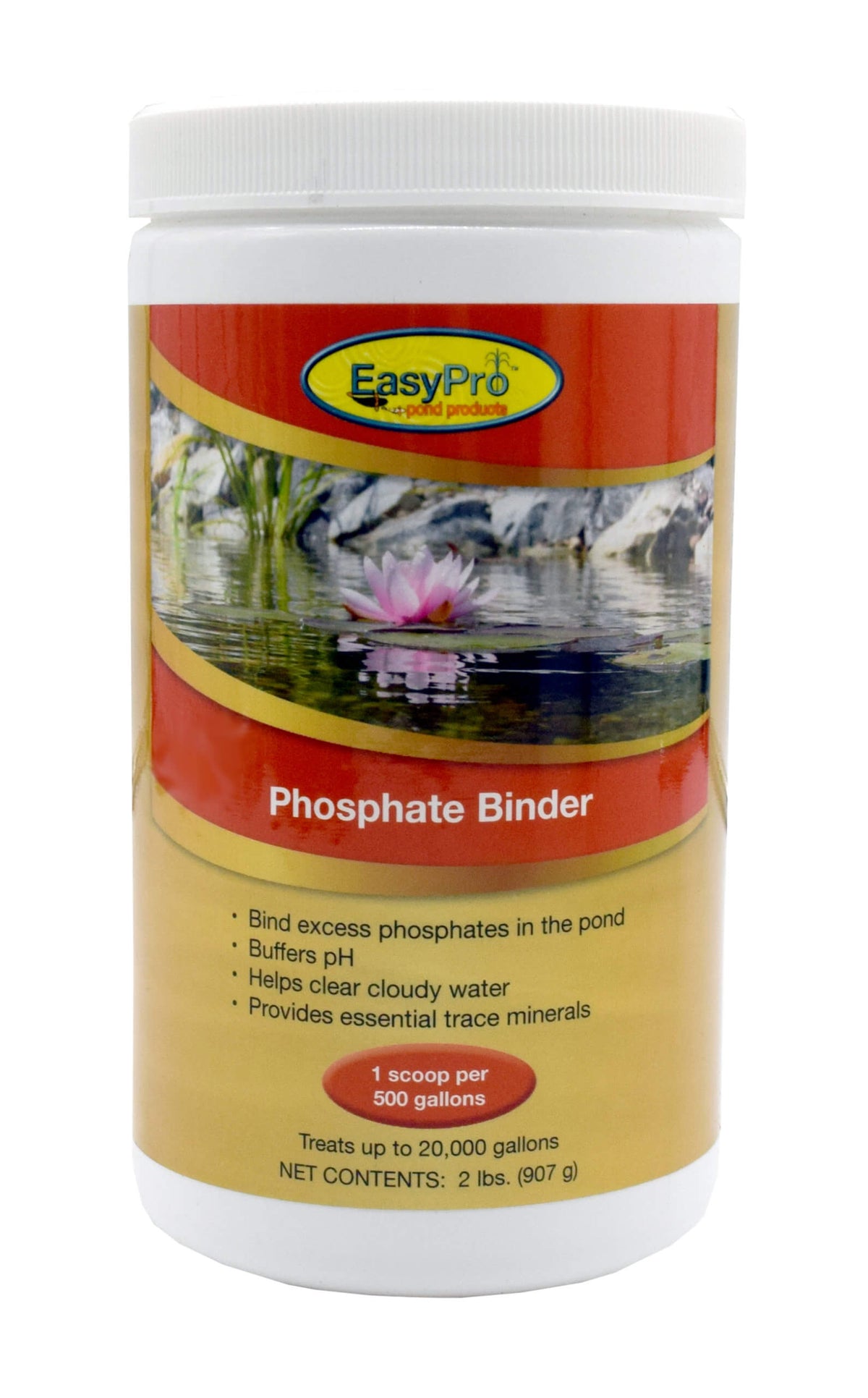EasyPro: Natural Phosphate Binder - 2 lb. jar with 1 oz. Scoop