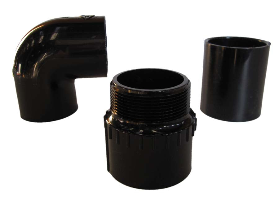 EasyPro: Black PVC Fitting Coupling