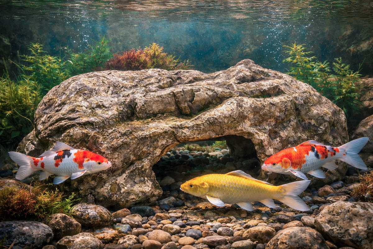 EasyPro: Large Rock Fish Cave,, 30" Long