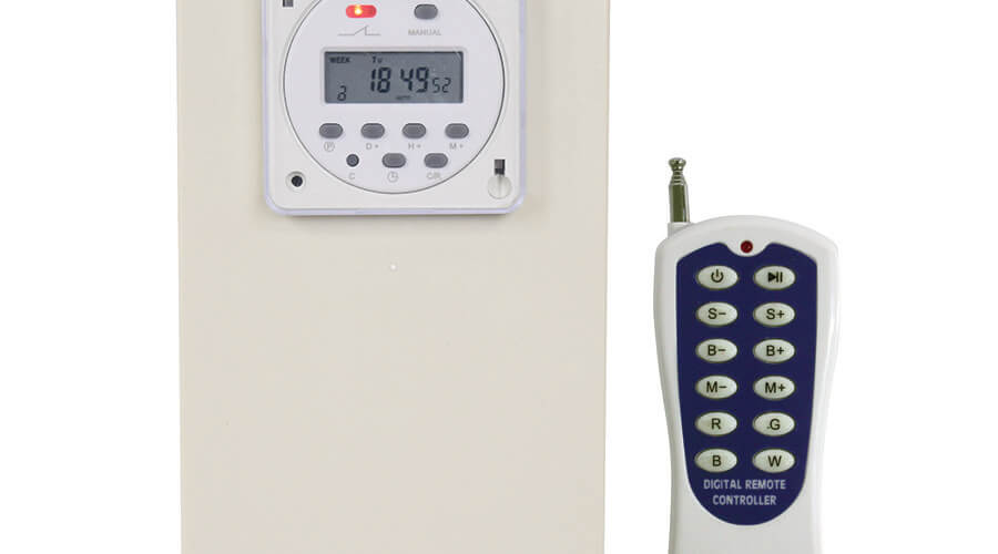 EasyPro: Controller with timer for 5 pin RGBW LED systems - up to fixtures