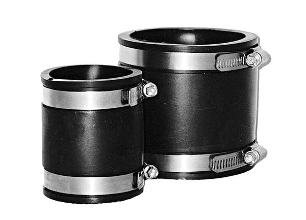 EasyPro: Rubber Coupling- w/SS Clamps