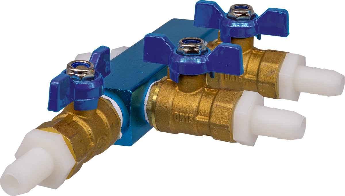 Easy Pro Splitters for Diffused Aeration Systems | 2, 3 & 4 - Way Manifold for Sub-Surface Aerators