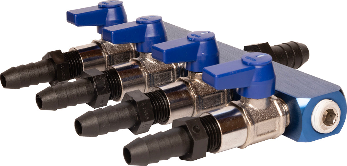 Easy Pro Splitters for Diffused Aeration Systems | 2, 3 & 4 - Way Manifold for Sub-Surface Aerators