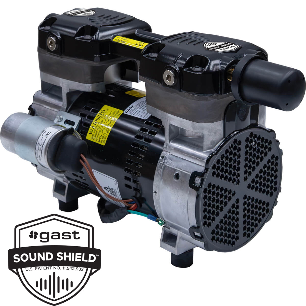 EasyPro: Sound Shield Compressors for Pond Aeration | 1/4HP | 1/2HP | 3/4HP | 2HP | Quieter Rocking Piston Compressor