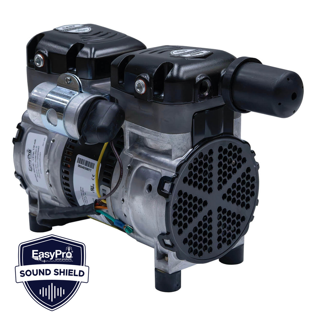 Easy Pro: Sound Shield Compressors for Pond Aeration | NEW Sound