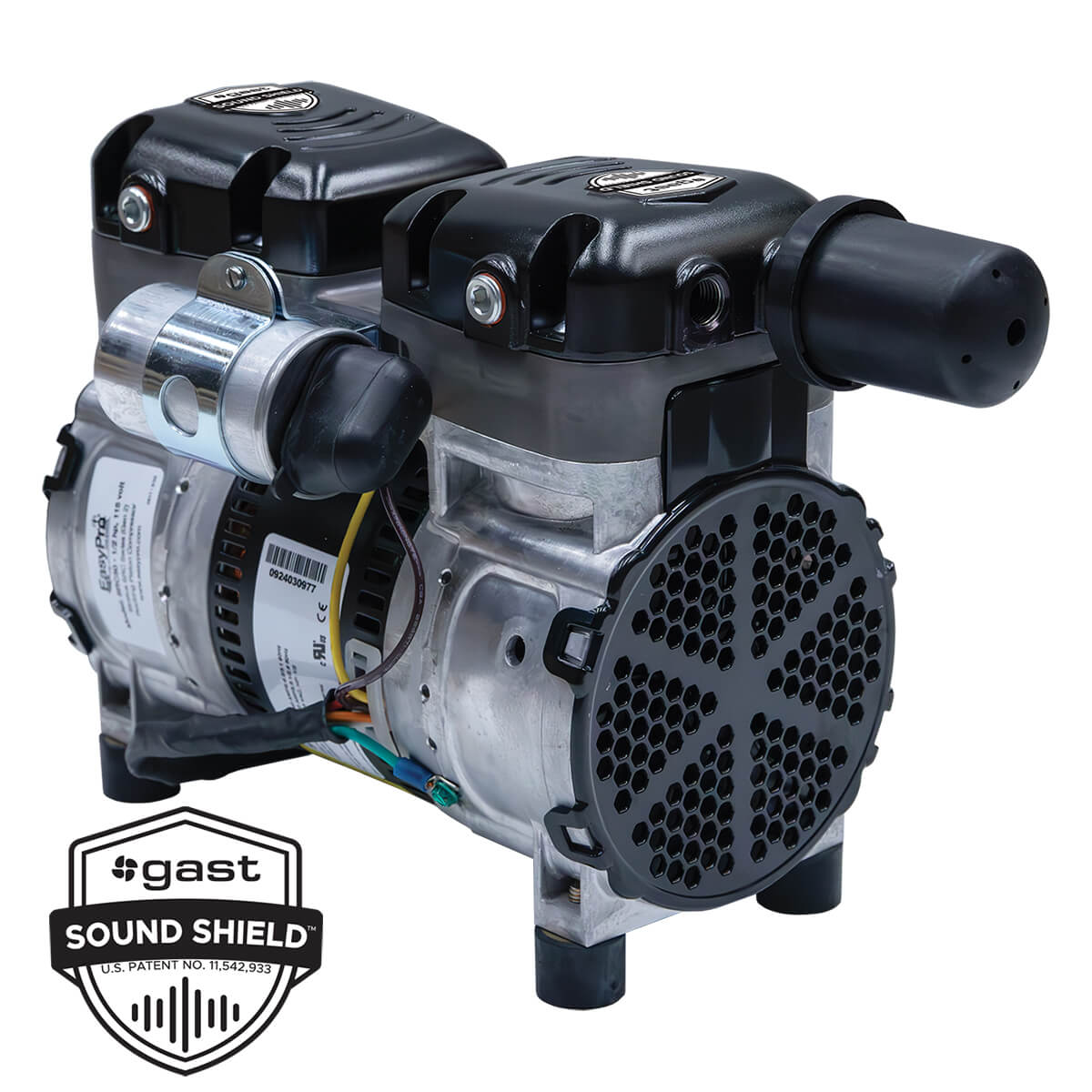 EasyPro: Sound Shield Compressors for Pond Aeration | 1/4HP | 1/2HP | 3/4HP | 2HP | Quieter Rocking Piston Compressor