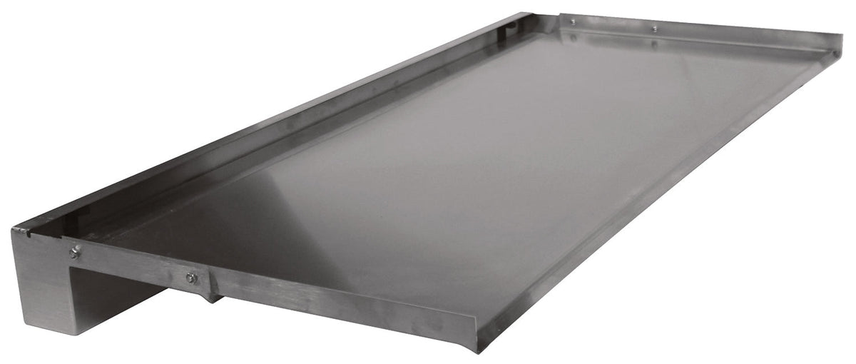 EasyPro: Vianti Falls Spillway, wide, 15" lip, dual 1" inlet, gpm recommended