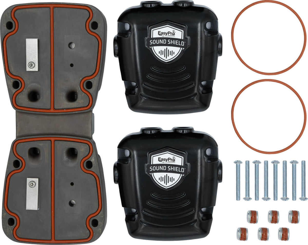 Easy Pro: Sound Shield Upgrade Kit for Stratus SCR Compressors | Noise Reducing Tech for 1/4HP, 1/2HP, & 2HP Rocking Piston Compressors