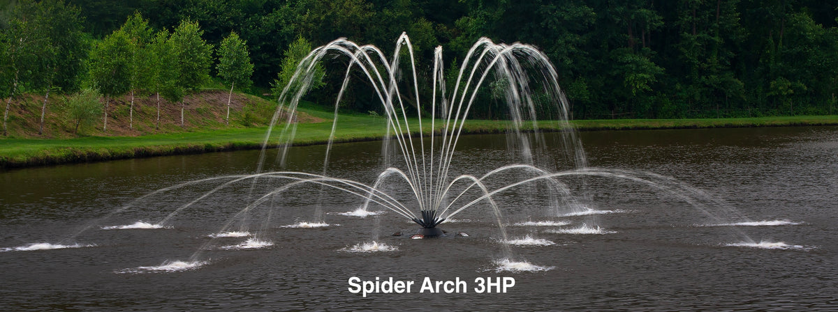 Aqua Control - Select Series 2 Display Aerators | 230V -- 1, 2 & 3 HP | Beautiful & Powerful Pond Fountains For Large Ponds