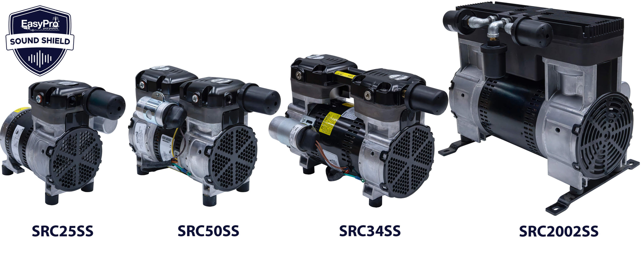 Shielded Compressor Easy Pro: Sound Shield Compressors for Pond Aeration | NEW Sound Shiel ...