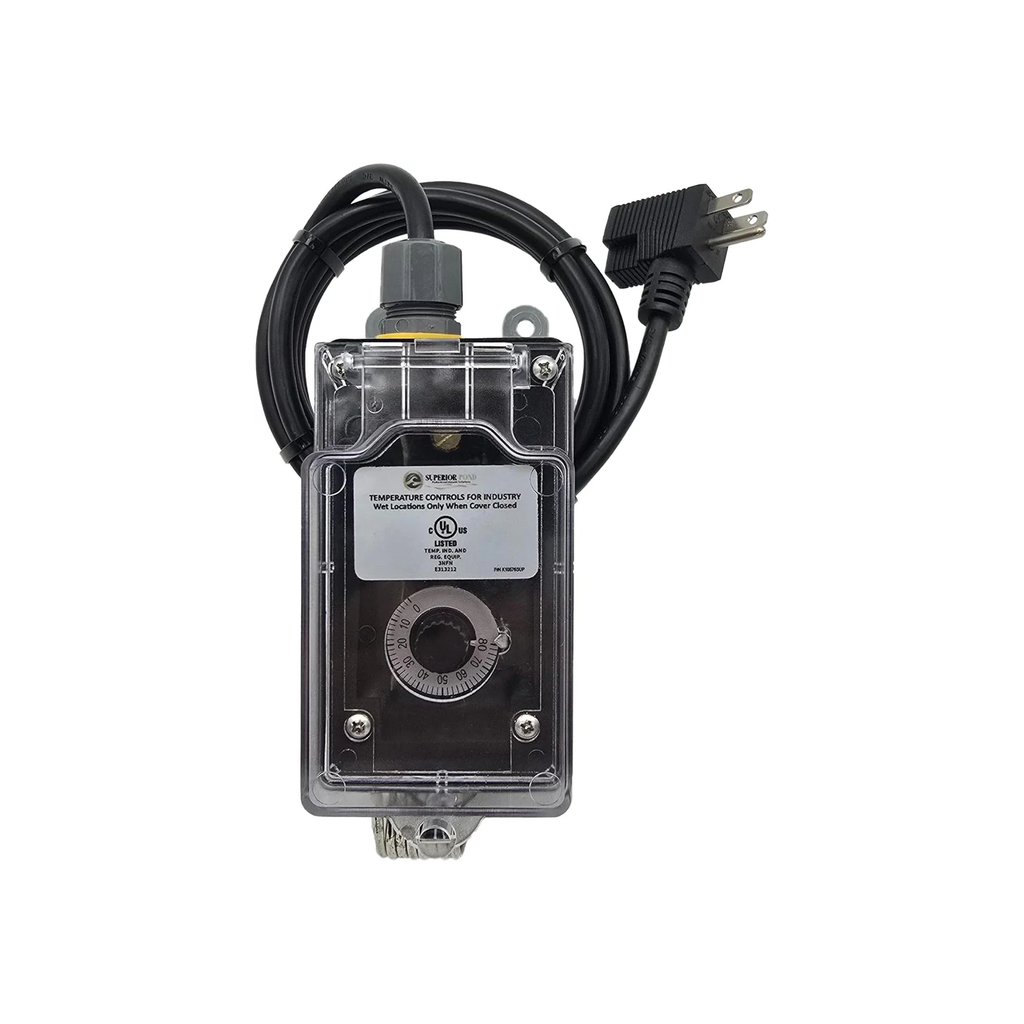 Superior Pond: DT1000 | 120v Thermostat Temperature Controller for De-Icers