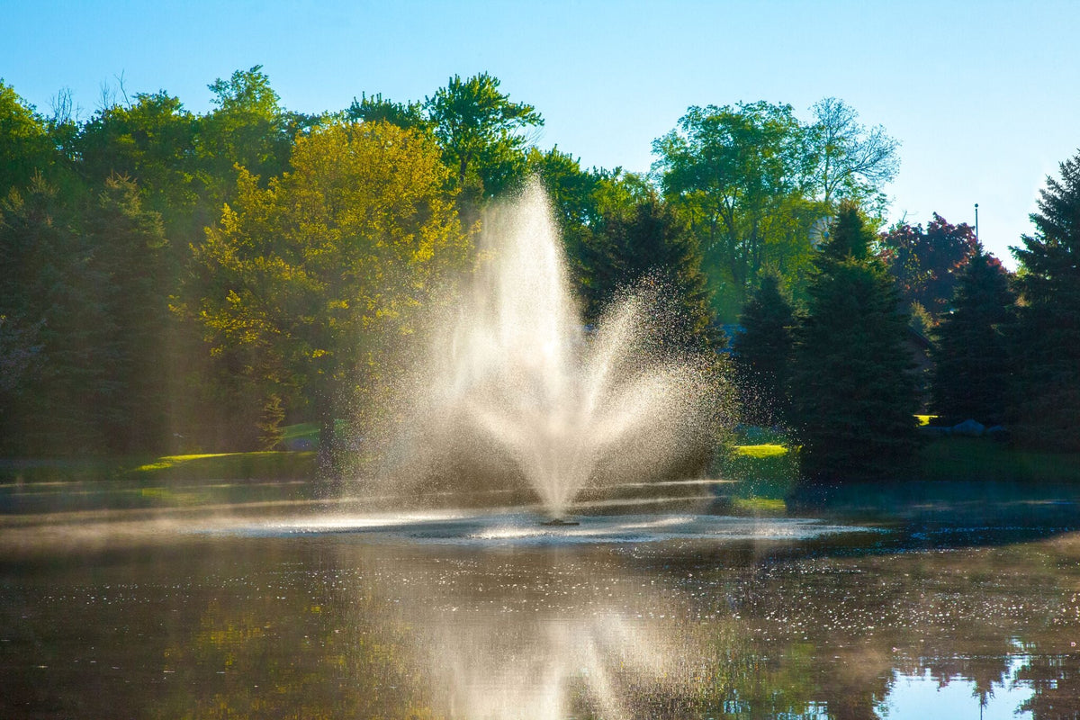 Scott Aerator: Cambridge Fountain | 1/2-1 HP, 115V & 230V, 70-250 ft Cord