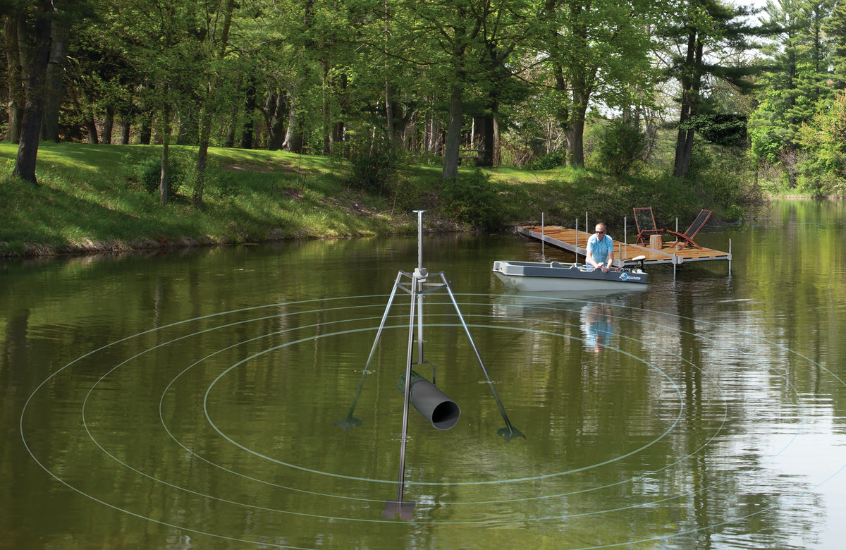Scott Aerator: Aquasweep Max 1-1/2 HP, 230V, 150' Cord w/ Tripod Mount
