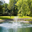 Airmax EcoSeries 1/2 HP Pond Fountain - *LIKE NEW* | 100ft Cord, 115V | 3 Spray Patterns | Floating Fountain for Ponds