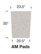 EasyPro: AquaFalls Replacement Filter Pad | Mini to Large