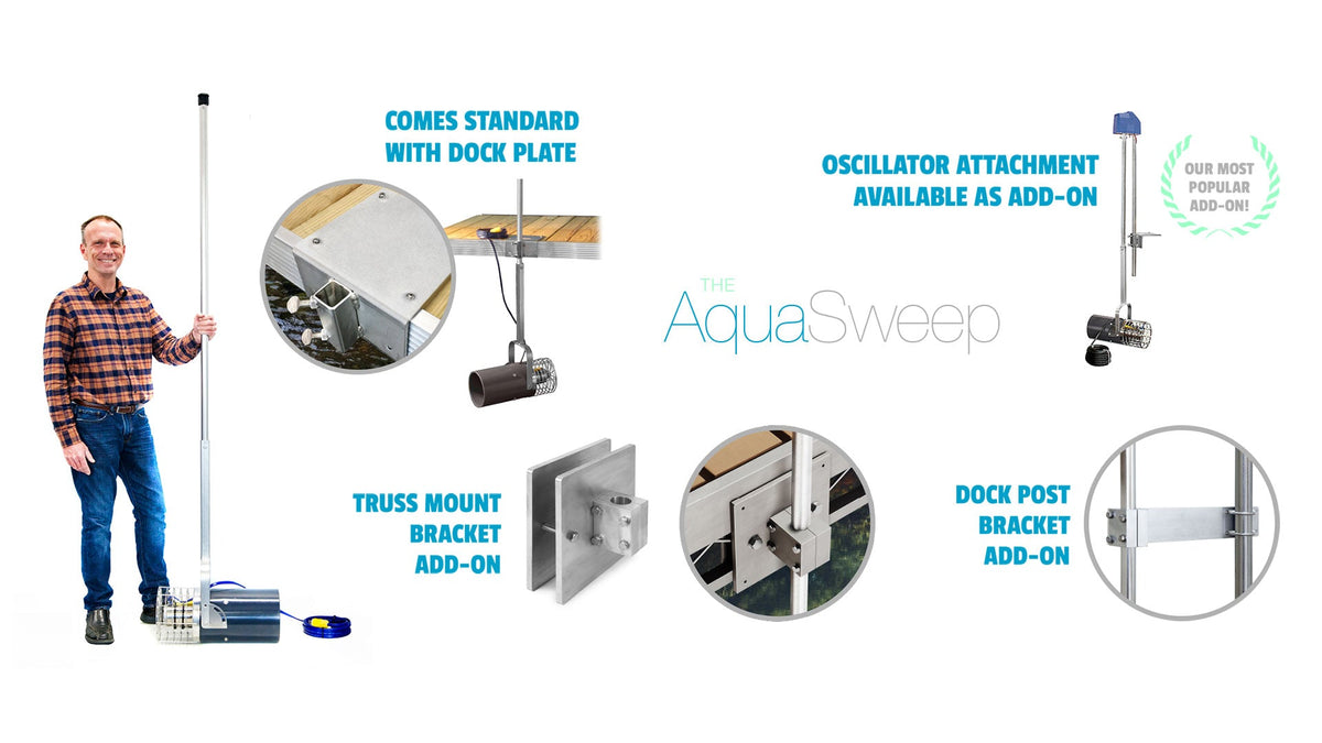 Scott Aerator: AquaSweep TM | 1/3-1 HP, 230V, 50-150 ft Cord