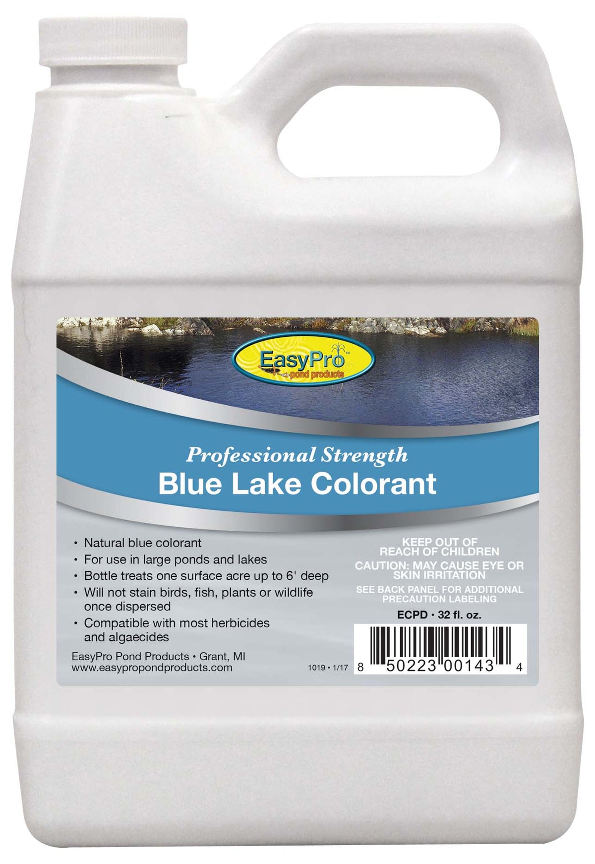 Easy Pro: Liquid pond Dye | 32oz | Lake Colorant | Lake Dye | Concentrated Dye for Ponds & Lakes