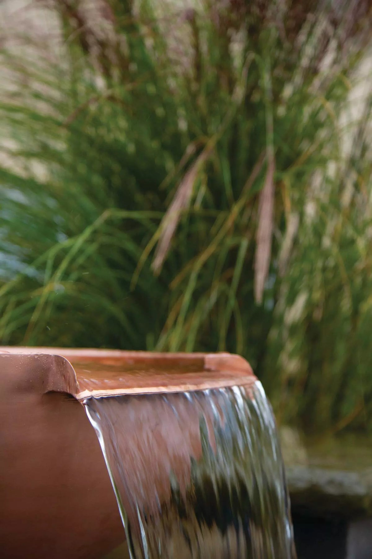 Atlantic Water Gardens: 26" Copper Bowl - Round - 12" Spillway