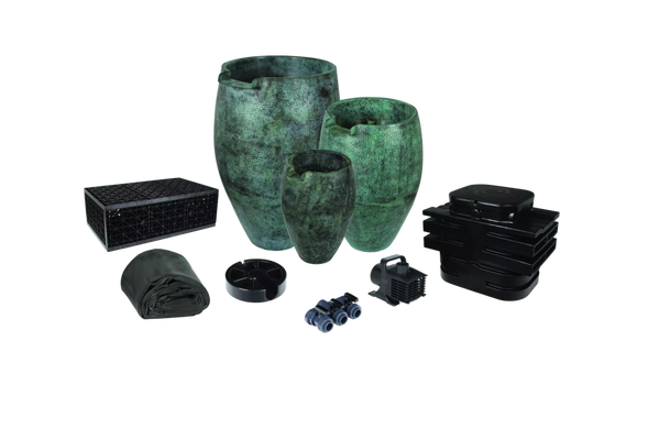 Atlantic Water Gardens: 3-Piece Aura Vase Kit with Spillways | 24", 32" & 40", FKAVSX3