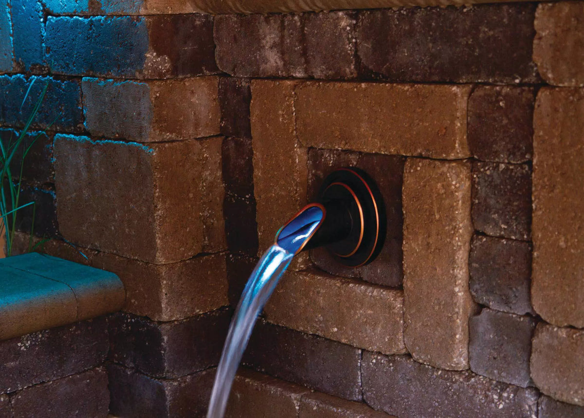 Atlantic Water Gardens: Wall Spout - Ravenna - Bronze