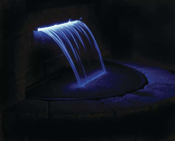 Atlantic Water Gardens: Colorfalls Lighted Spillway | 12", 24" & 36"