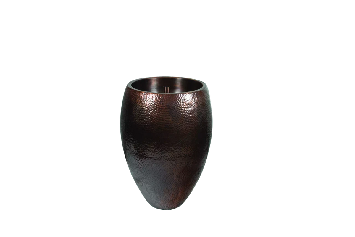 Atlantic: Aura Vase - Antique Brass
