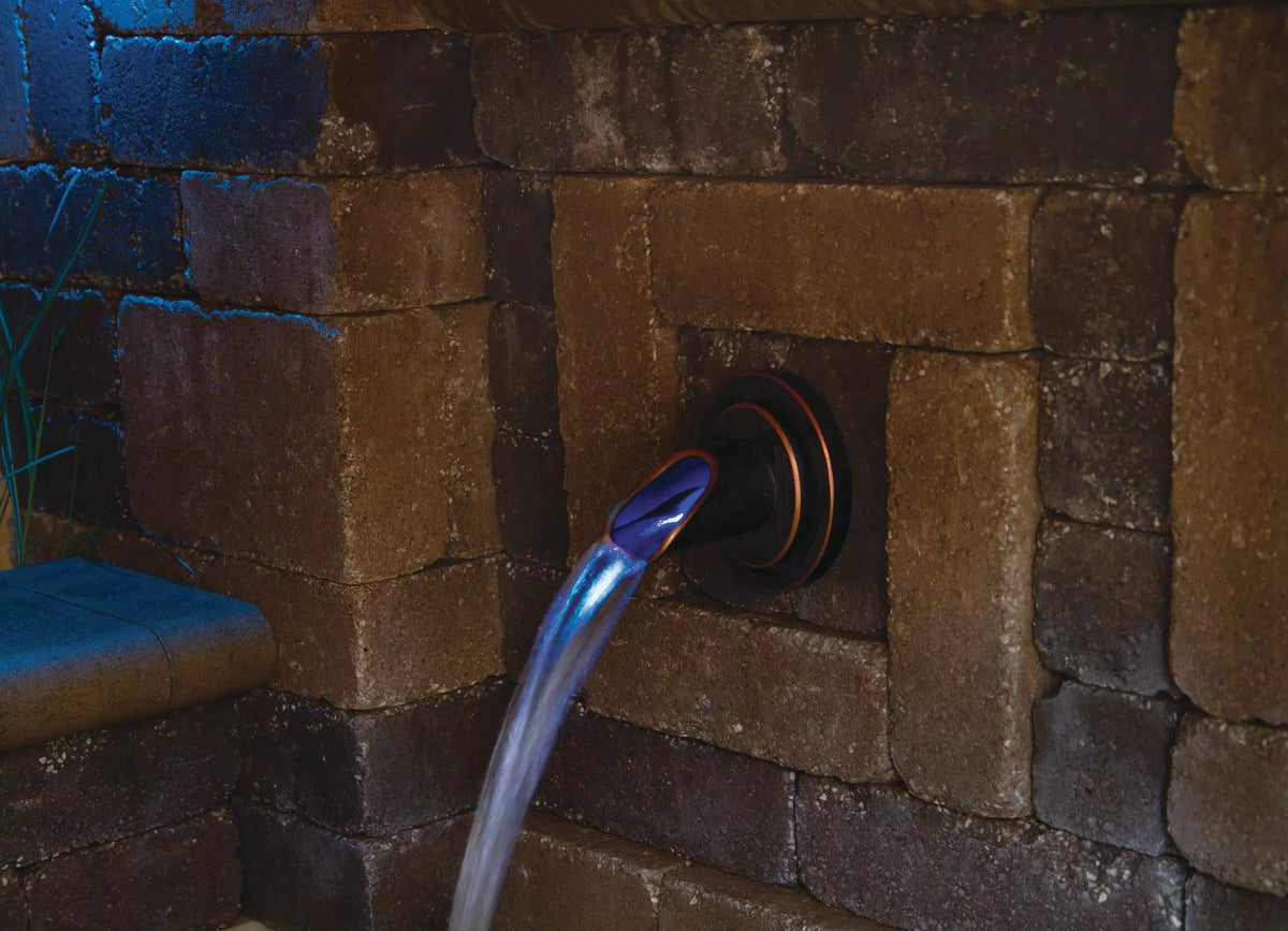 Atlantic Water Gardens: Wall Spout - Ravenna - Bronze