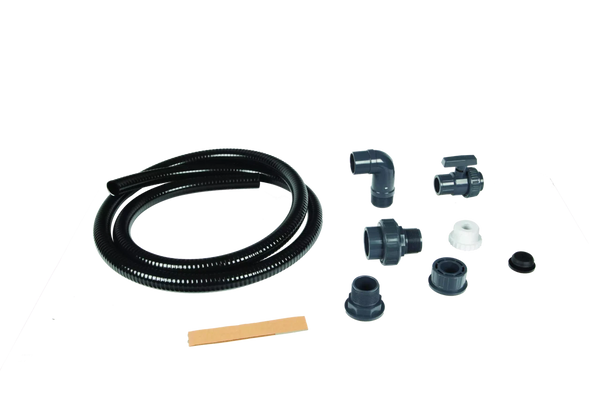Atlantic Water Gardens: Fountain Basin Plumbing Kit | Single or Triple