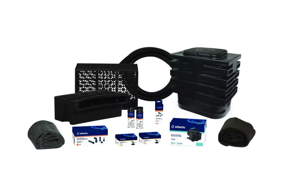 Atlantic Water Gardens: Pond-Free Waterfall Kit | 16", 19" & 26" Spillway