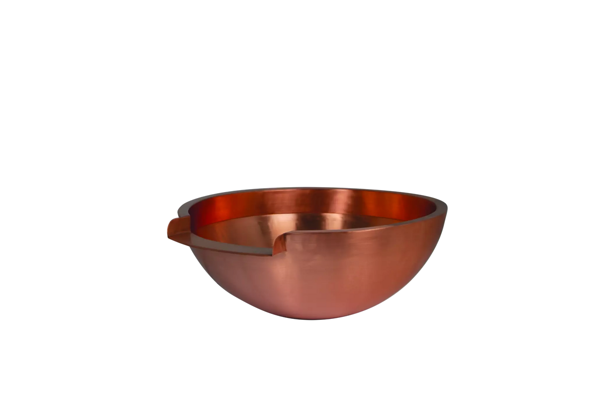 Atlantic Water Gardens: 26" Round Copper Bowl Bundle | Black, Grey & Tan
