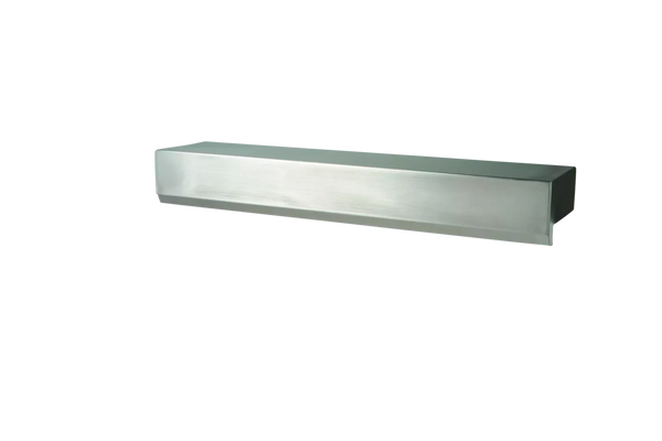 Atlantic Water Gardens: 24" Stainless Steel WaterWall Spillway | SWS24-316