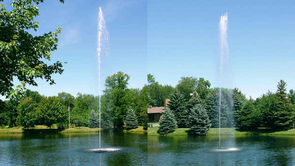 Scott Aerator: Jet Stream Fountain | 3/4-2 HP, 115V & 230V, 100-250 ft Cord