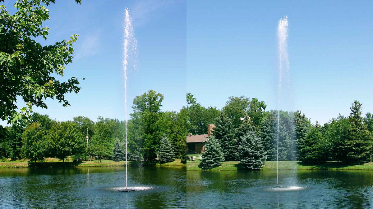 Scott Aerator: Jet Stream Fountain | 3/4-2 HP, 115V & 230V, 100-250 ft Cord