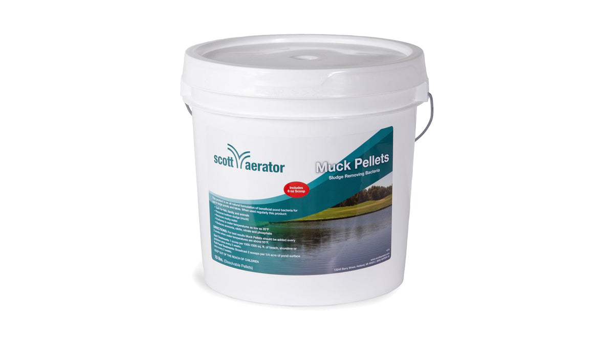 Scott Aerator: Muck Pellets | 5lbs, 10lbs, 25lbs