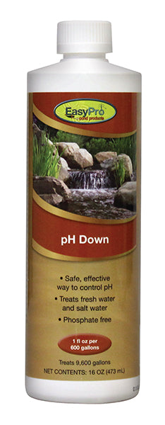 EasyPro: pH Down, 16 fl oz (1 pint), treats 9,600 gallons
