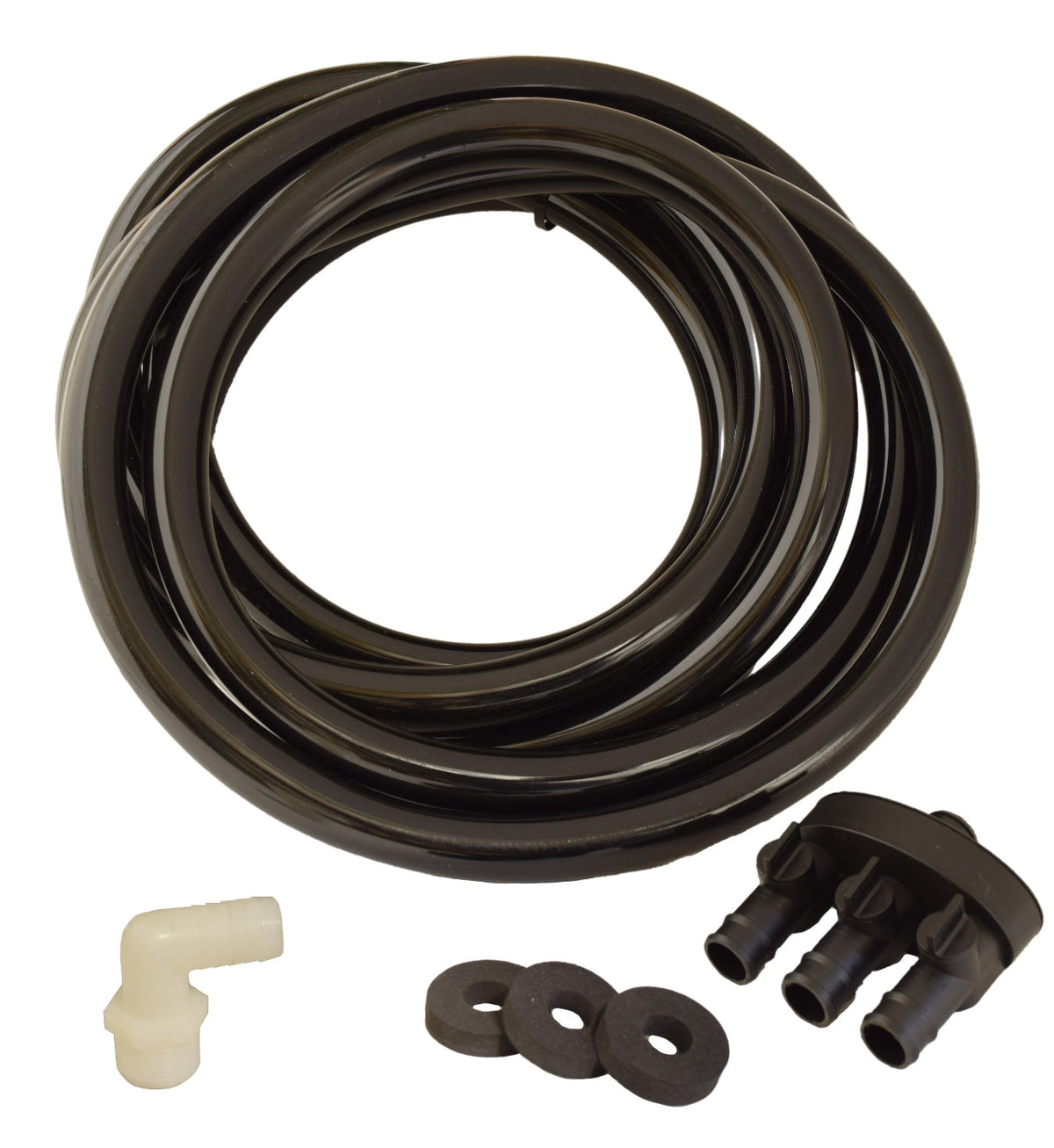 EasyPro: Plumbing kit for Basalts - Triple line with 3-way splitter and friction rings