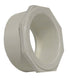 PVC Fitting -- 4in Threaded to 3in Slip PVC Reducer fitting | For use with Bottom Drains and Other Flex Pipe & Normal PVC Connections