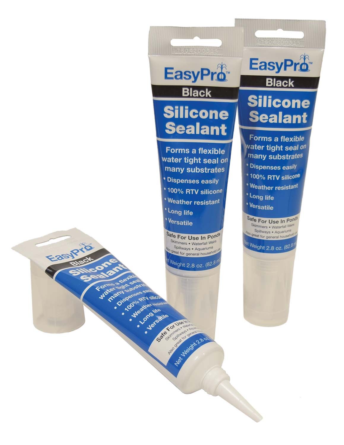 EasyPro: Black 100% Silicone Sealant - 2.8 oz.