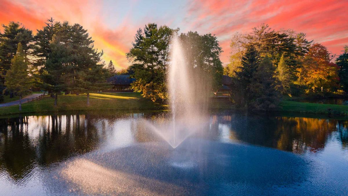 Scott Aerator: Skyward Fountain | 3/4 & 2 HP, 115V & 230V, 100-250 ft Cord