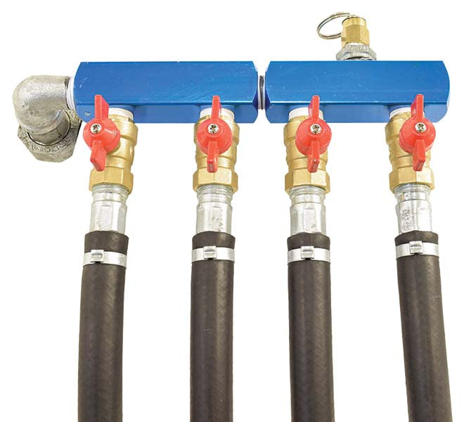 EasyPro: Valve Outlet for Rotary Vane Compressors | 2, 4 or 6 Valves