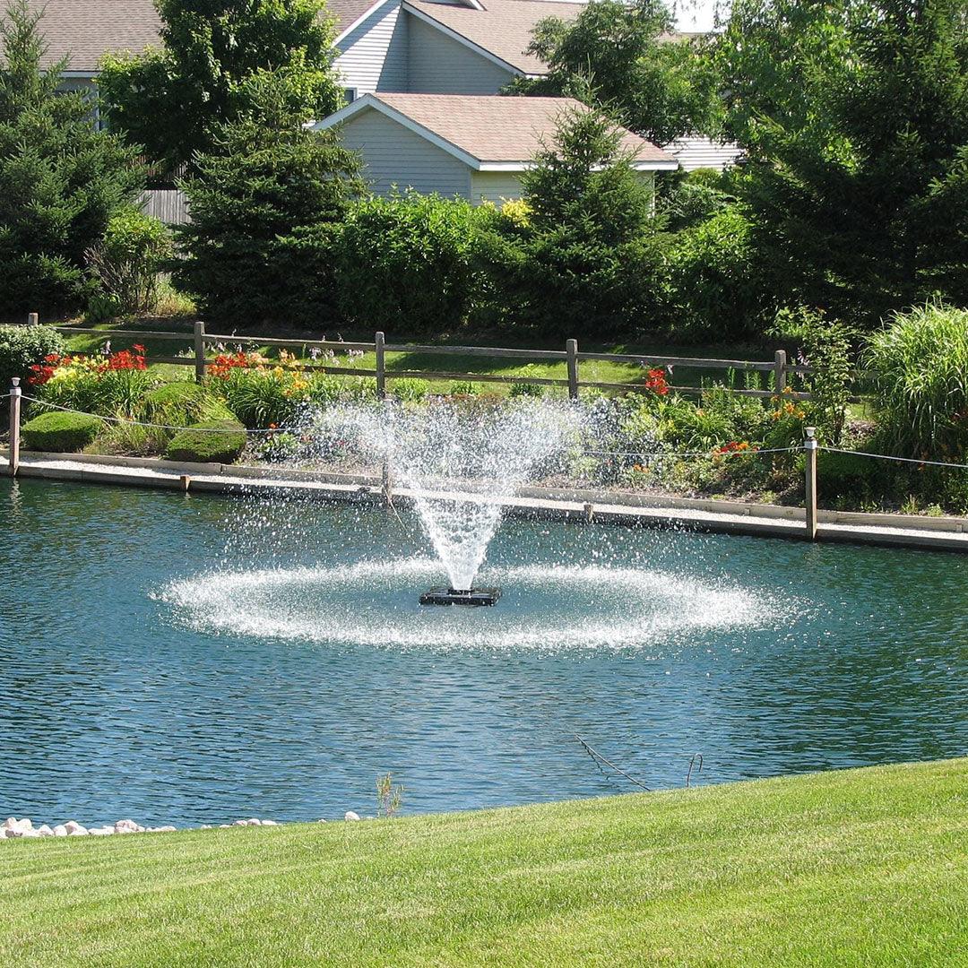 Scott Aerator: 230 Volt | DA-20 Display Aerator | Aerating Water Fountain | Large Pond Fountain | Large Pond Aerator - Midwest Ponds