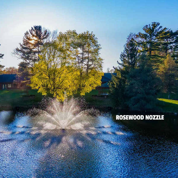 Scott Aerator: 115 Volt | Great Lakes Decorative Water Fountain | 3/4 HP, 1 HP | Features 5 patterns