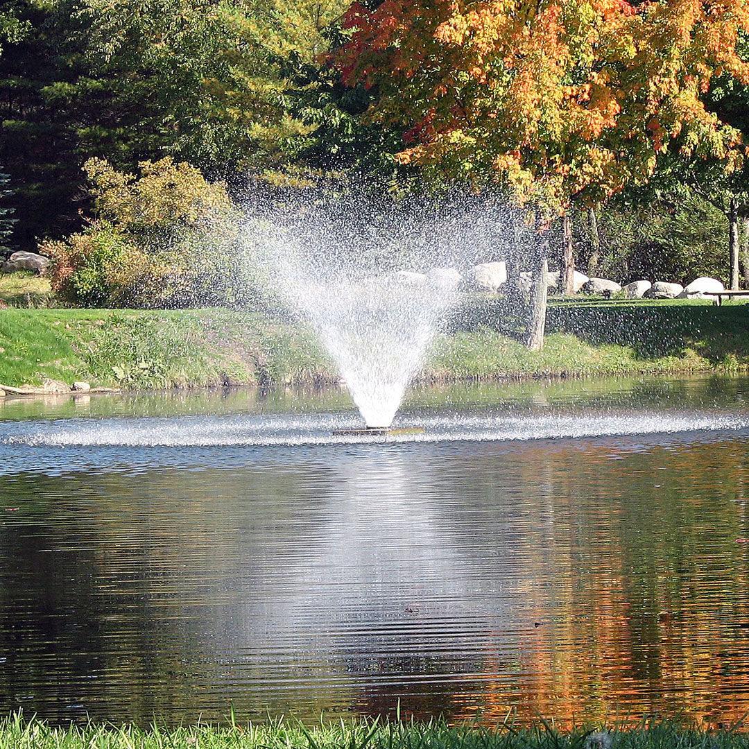 Scott Aerator: 115 Volt | DA-20 Display Aerator | Aerating Water Fountain | Large Pond Fountain | Large Pond AeratorPonds